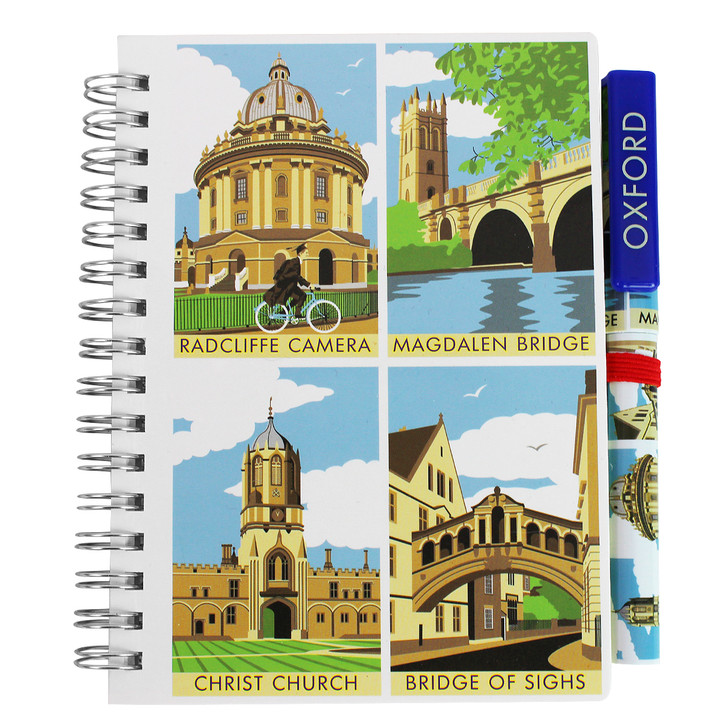 Contemporary Oxford Notepad & Icon Pen Set
