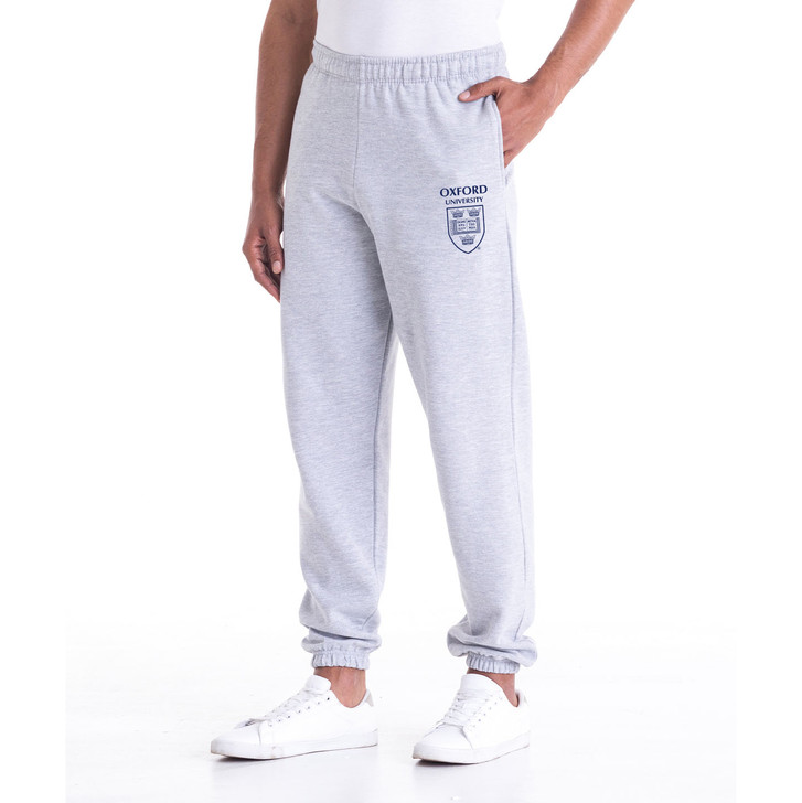 Oxford University Crest Unisex Joggers - Grey