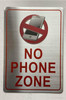 NO PHONE ZONE COMPLIANCE SIGN