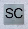 FD ELEVATOR SC FLOOR SIGN