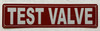 NYC TEST VALVE SIGN