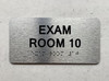 NYC EXAM ROOM SIGNS WITH RAISED LETTERS