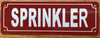 SPRINKLER SIGN