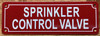 SPRINKLER CONTROL VALVE SIGN
