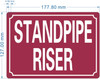 HPD STANDPIPE RISER SIGN