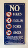 NYC NO STORAGE IN HALLWAY COMPLIANCE SIGNS