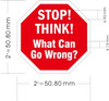 HPD STOP ME IF YOU THINK I AM DOING SOMETHING UNSAFE STICKER