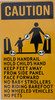 NYC ESCALATOR RULE STICKER SIGN