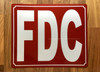HPD FDC SIGN/FIRE DEPARTENT CONNECTION SIGN REFLECTIVE ALUMINUM SIGN