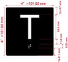 NYC ELEVATOR FLOOR NUMBER THE LEXINGTON AVE LINE (T-TERRACE) SIGN