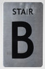 Stair B  Signage