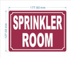 SPRINKLER ROOM COMPLIANCE SIGN