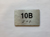 Apartment Number unit 10B Hpd Sign