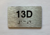 Apartment Number Unit 13D Hpd Sign