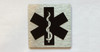 Elevator Jamb Plate STAR OF LIFE Safety Sign