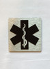 Elevator Jamb Plate STAR OF LIFE Compliance Sign