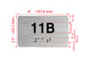 Apartment Number Sign Unit 11B Hpd Sign