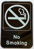 NO SMOKING Restaurant Sign