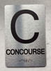 FLOOR C - CONCOURSE Ada Sign
