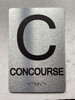 FLOOR C - CONCOURSE Safety Sign