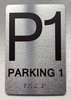 FLOOR P1 - PARKING 1 Safety Sign