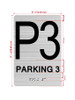 FLOOR P3 - PARKING 3 Ada Sign