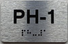 APT# PH-1 SILVER Sign