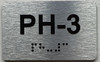 APT# PH-3 SILVER Sign