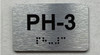 APT# PH-3 SILVER Compliance Sign
