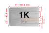 APT# 1K SILVER Hpd Sign