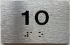 APT# 1O SILVER Sign