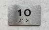 APT# 1O SILVER Compliance Sign