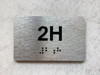 APT# 2H SILVER Compliance Sign