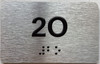 APT# 2O SILVER Sign