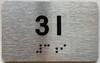 APT# 3I SILVER Sign