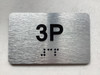 APT# 3P SILVER Safety Sign