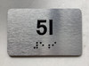 APT# 5I SILVER Ada Sign