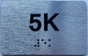 APT# 5K SILVER Sign
