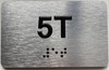 APT# 5T SILVER Sign