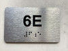 APT# 6E SILVER Hpd Sign