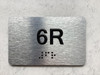 APT# 6R SILVER Compliance Sign