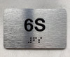 APT# 6S SILVER Safety Sign