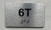APT# 6T SILVER Compliance Sign