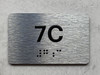 APT# 7C SILVER Compliance Sign