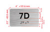 APT# 7D SILVER Hpd Sign