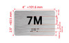 APT# 7M SILVER Hpd Sign