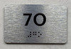 APT# 7O SILVER Sign