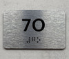APT# 7O SILVER Compliance Sign