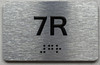 APT# 7R SILVER Sign