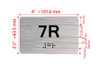 APT# 7R SILVER Hpd Sign